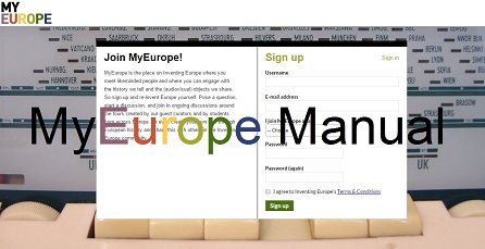 MyEurope Instruction Manual